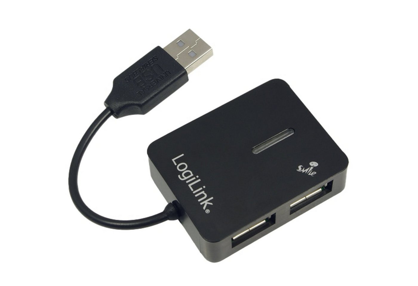 LogiLink LOGILINK USB-Hub UA0139 4-port Smile USB-Adapter LogiLink LOGILINK USB-Hub UA0139 4-port Smile USB-Adapter von LogiLink