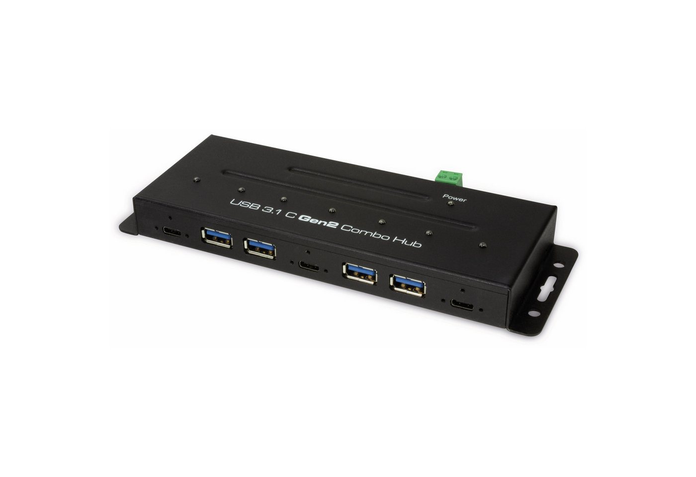 LogiLink LOGILINK USB3.1 Industrie-Hub UA0319, 7-port, 3x USB-Adapter von LogiLink