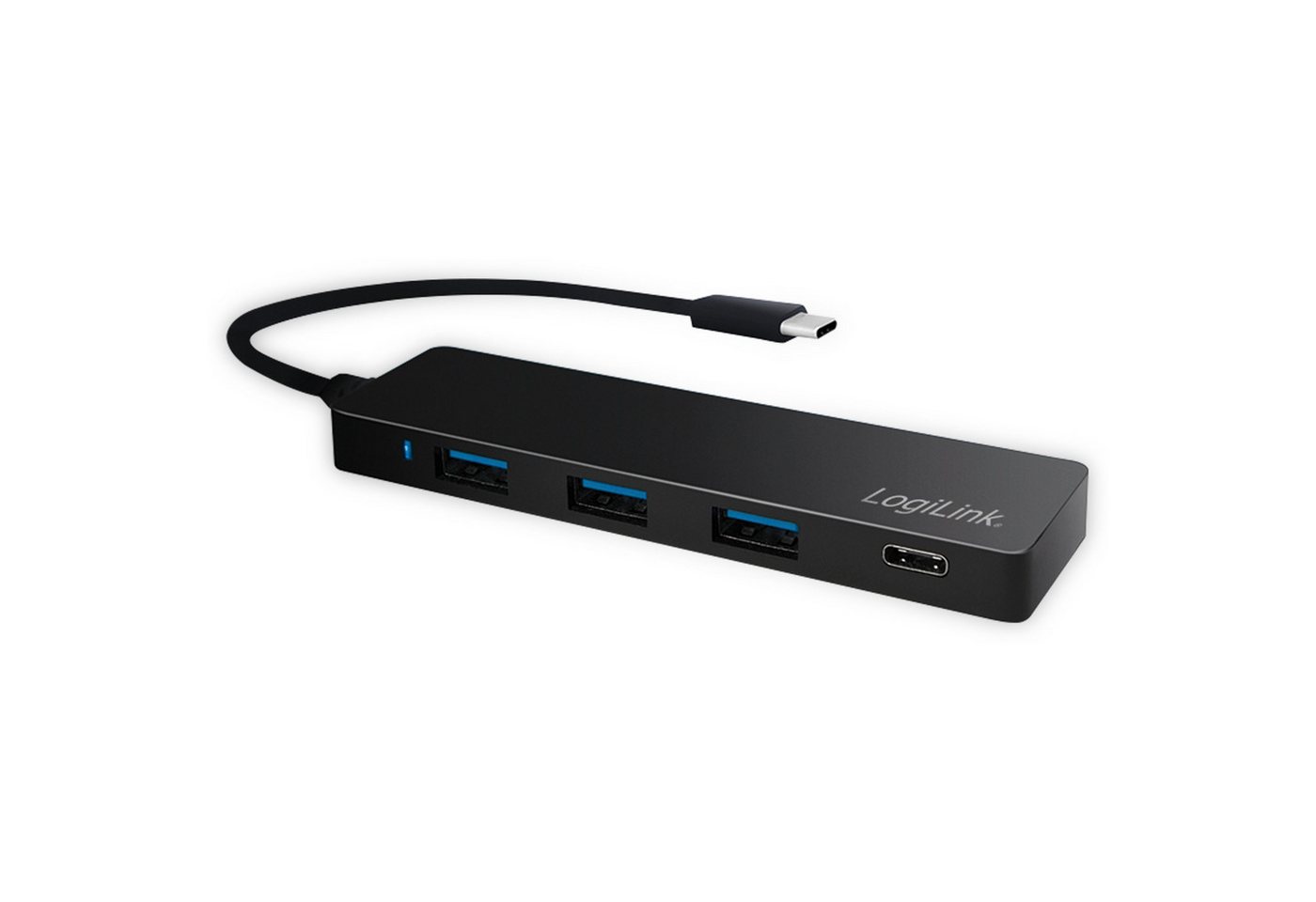 LogiLink LOGILINK USB3.1 Typ-C Hub UA0311, 3x USB-A, 1x USB-Adapter LogiLink LOGILINK USB3.1 Typ-C Hub UA0311, 3x USB-A, 1x USB-Adapter von LogiLink
