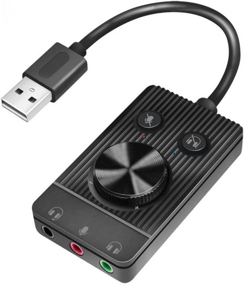 LogiLink LogiLink Audio-Adapter USB 2.0 3x 3,5mm Klinkenbuchse mit Soundkarte LogiLink LogiLink Audio-Adapter USB 2.0 3x 3,5mm Klinkenbuchse mit Soundkarte von LogiLink