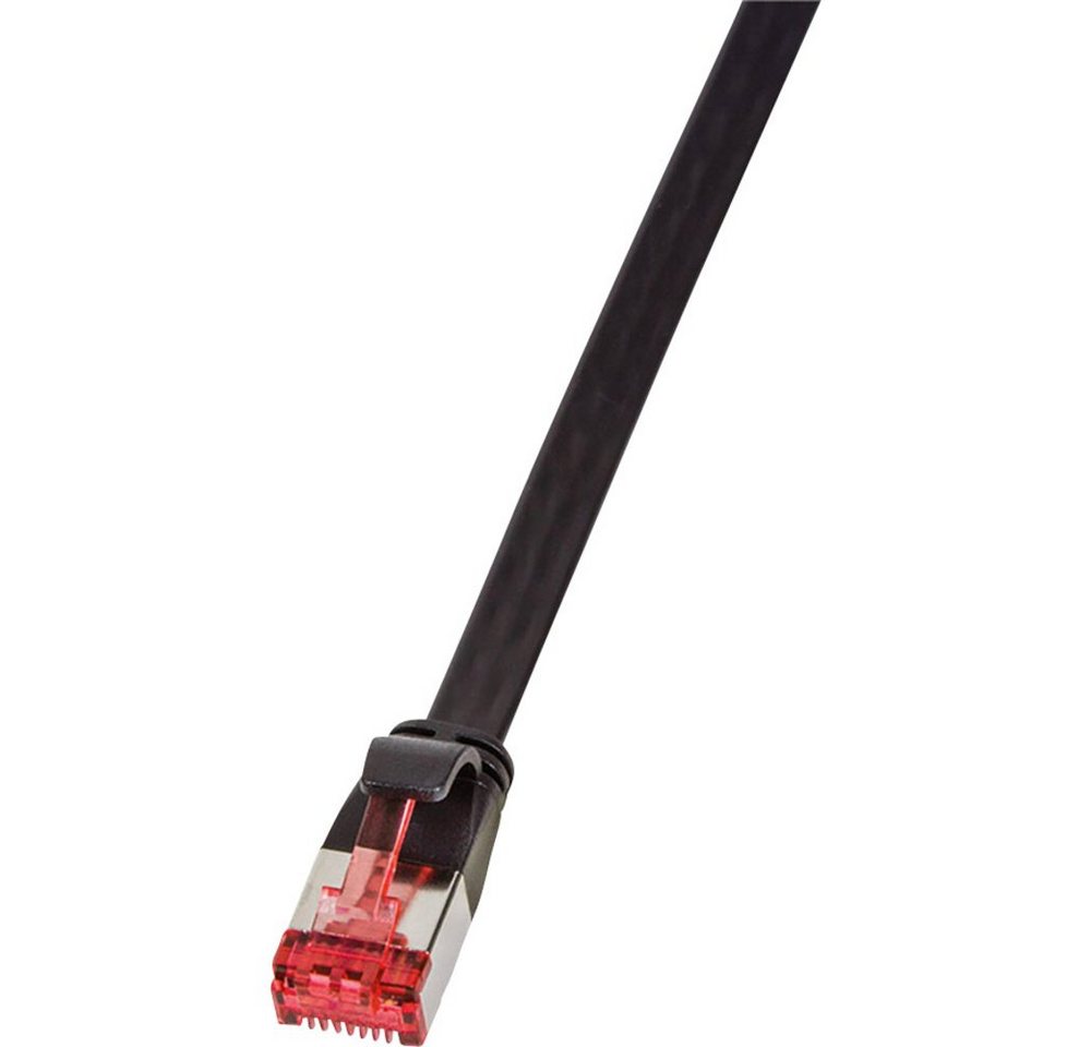 LogiLink LogiLink CF2073S RJ45 Netzwerkkabel, Patchkabel CAT 6 U/FTP 5.00 m Sch Netzkabel, (5.00 cm) von LogiLink