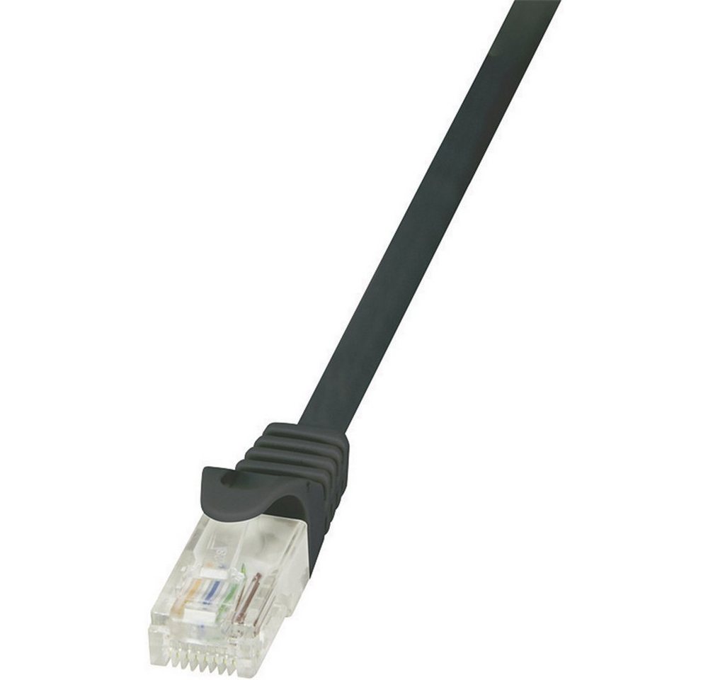 LogiLink LogiLink CP2083U RJ45 Netzwerkkabel, Patchkabel CAT 6 U/UTP 7.50 m Sch Netzkabel, (750.00 cm) von LogiLink