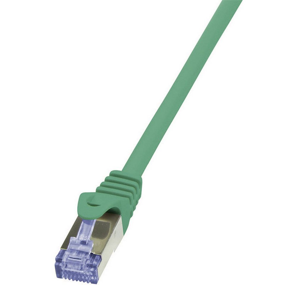 LogiLink LogiLink CQ3065S RJ45 Netzwerkkabel, Patchkabel CAT 6a S/FTP 3.00 m Gr Netzkabel, (3.00 cm) von LogiLink