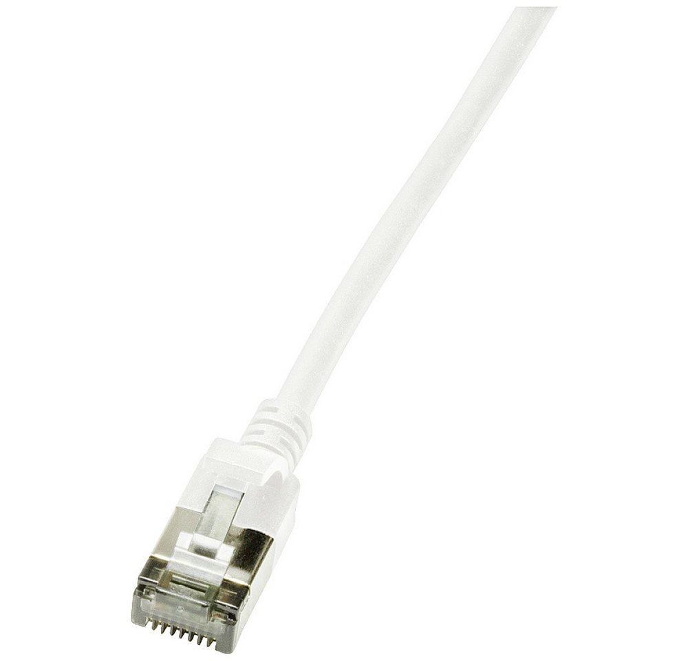 LogiLink LogiLink CQ9021S RJ45 Netzwerkkabel, Patchkabel CAT 6a U/FTP 0.50 m We Netzkabel, (50.00 cm) von LogiLink