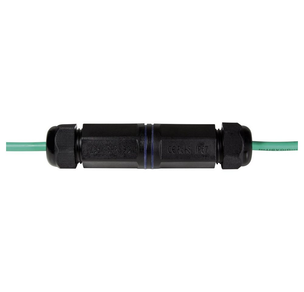 LogiLink LogiLink Netzwerk Adapter [1x RJ45-Buchse - 1x RJ45-Buchse] Schwarz Adapter von LogiLink