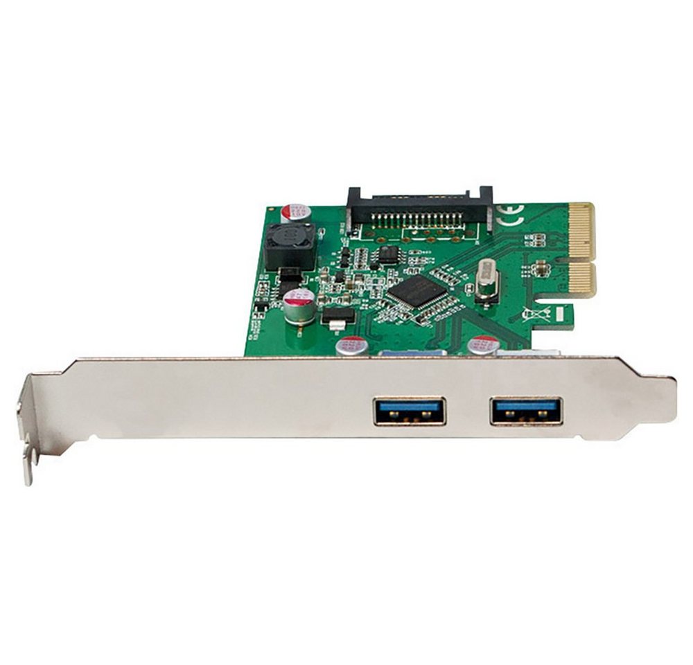 LogiLink LogiLink PC0080 2 Port USB 3.2 Gen 2 Controllerkarte USB-A PCIe Modulkarte LogiLink LogiLink PC0080 2 Port USB 3.2 Gen 2 Controllerkarte USB-A PCIe Modulkarte von LogiLink