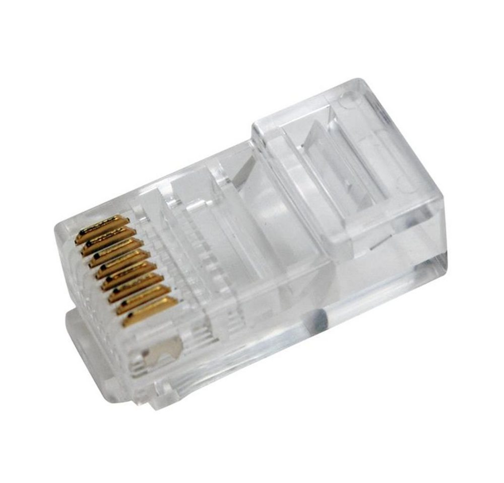 LogiLink MP0020 Netzwerk-Adapter, RJ45, Modularstecker, ungeschirmt, 100 Stück von LogiLink