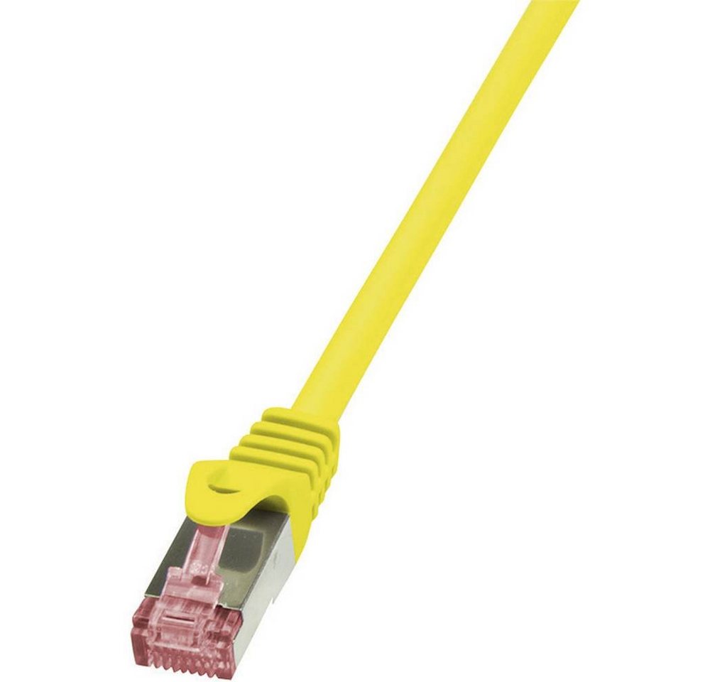 LogiLink Netzwerkkabel CAT 6 S/FTP 5 m LAN-Kabel, Flammwidrig, mit Rastnasenschutz von LogiLink