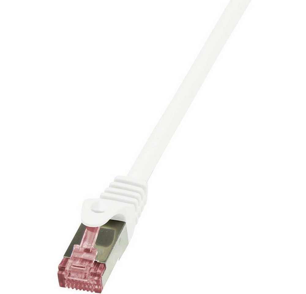 LogiLink Netzwerkkabel CAT 6 S/FTP 7.5 m LAN-Kabel, Flammwidrig, mit Rastnasenschutz LogiLink Netzwerkkabel CAT 6 S/FTP 7.5 m LAN-Kabel, Flammwidrig, mit Rastnasenschutz von LogiLink