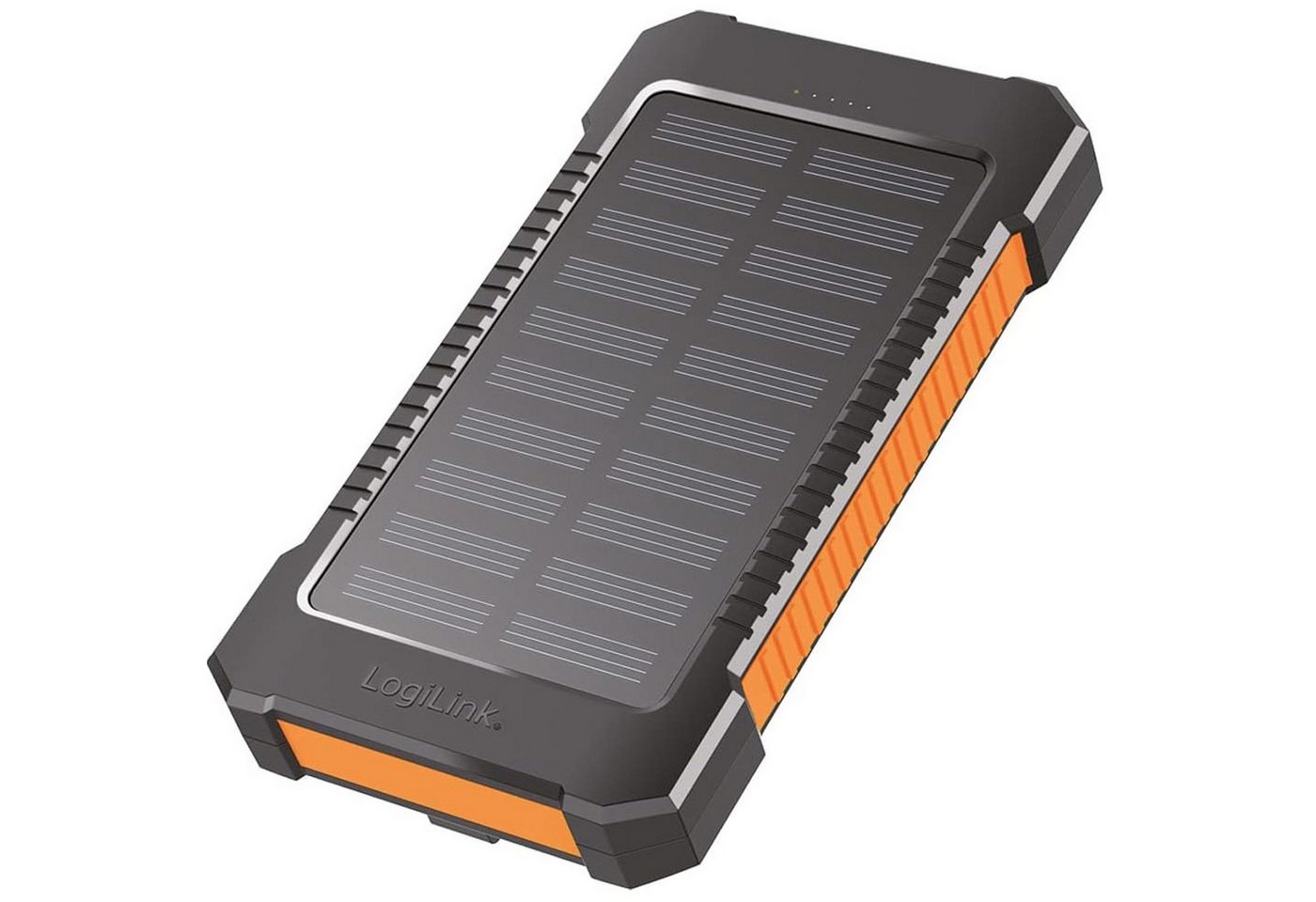 LogiLink Solar-Powerbank 8000 mAh orange Powerbank LogiLink Solar-Powerbank 8000 mAh orange Powerbank von LogiLink
