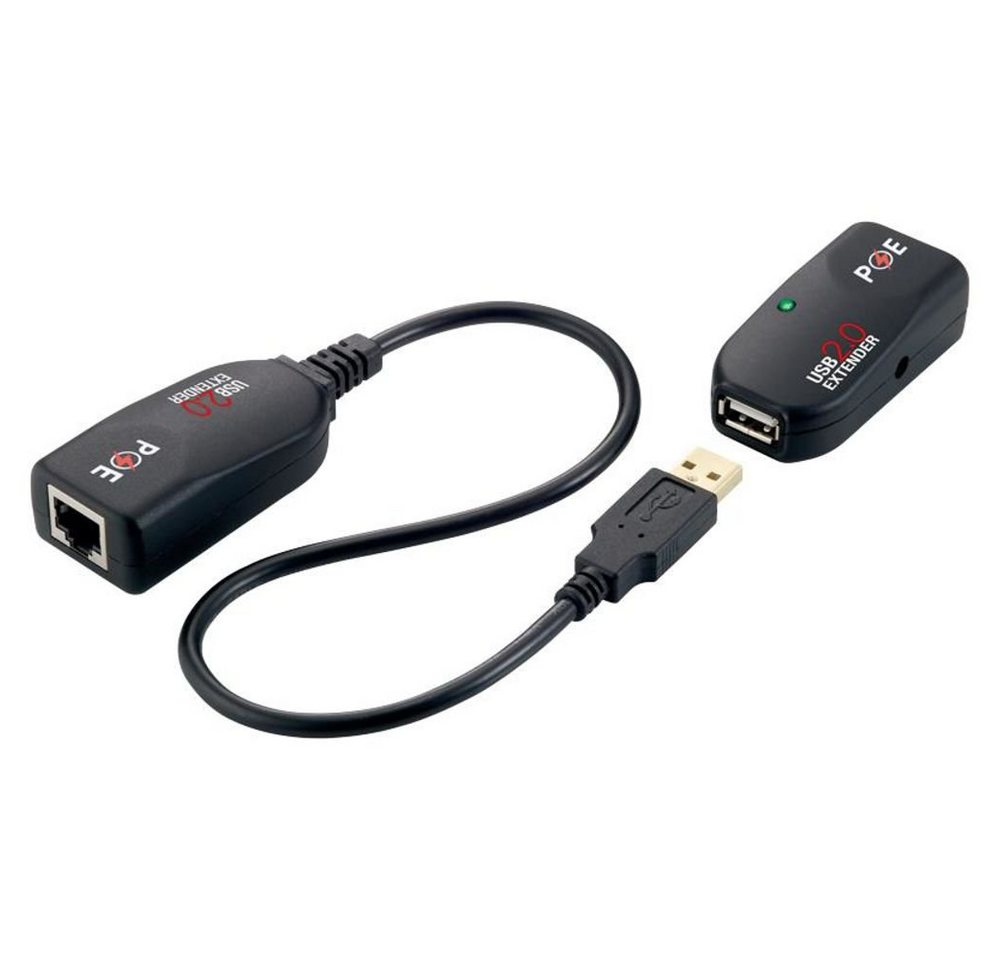 LogiLink UA0207 USB-Kabel, Verlängerungskabel Extender USB 2.0 CAT5 bis zu 50 m schwarz LogiLink UA0207 USB-Kabel, Verlängerungskabel Extender USB 2.0 CAT5 bis zu 50 m schwarz von LogiLink