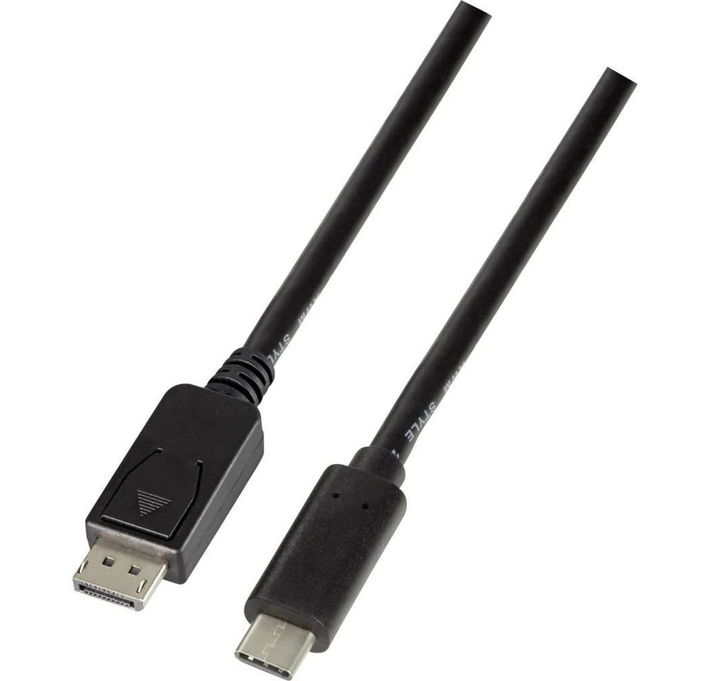 LogiLink USB (Typ C) zu DisplayPort 1.2 Anschlusskabel, HDMI-Kabel von LogiLink