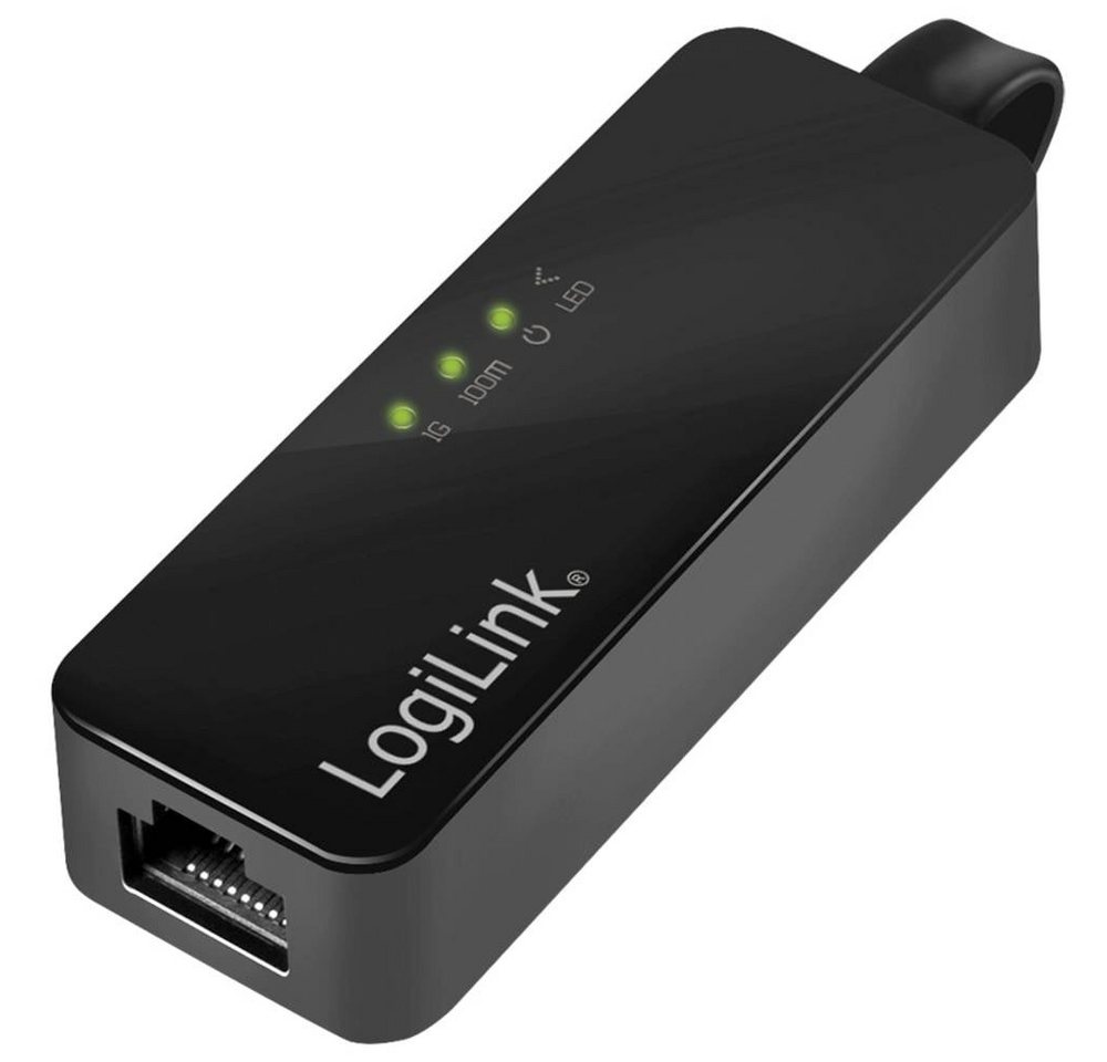LogiLink USB 3 zu Gigabit Ethernet RJ45 Adapter Netzwerk-Adapter LogiLink USB 3 zu Gigabit Ethernet RJ45 Adapter Netzwerk-Adapter von LogiLink