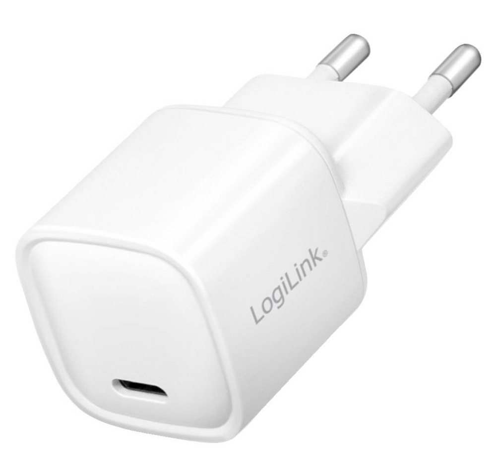 LogiLink USB-Steckdosenadapter, 1x USB-C® Port (PD), 20 W USB-Ladegerät (USB Power Delivery (USB-PD) von LogiLink