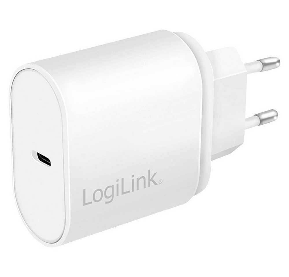 LogiLink USB-Steckdosenadapter, 1x USB-C® Port (PD), 20 W USB-Ladegerät von LogiLink