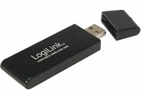 LogiLink WLAN USB 2.0 Adapter 54 MBit 802.11g, Kabellos, USB, 54 Mbit/s, Schwarz von LogiLink