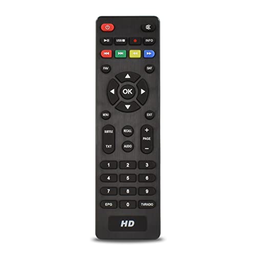 Ersatz Fernbedienung für Anadol HD 200 + 777 Mini + 222 Pro + 222S Digital Sat Receiver von LogiSat