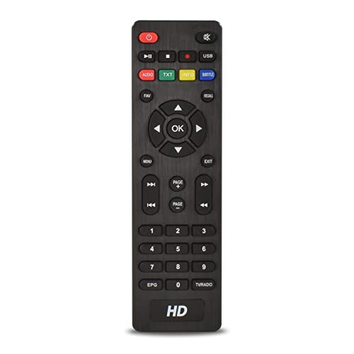 Ersatz Fernbedienung für Ankaro DCR3000plus DCR 3000 Plus DCR3000 HD Digital Kabel Receiver von LogiSat