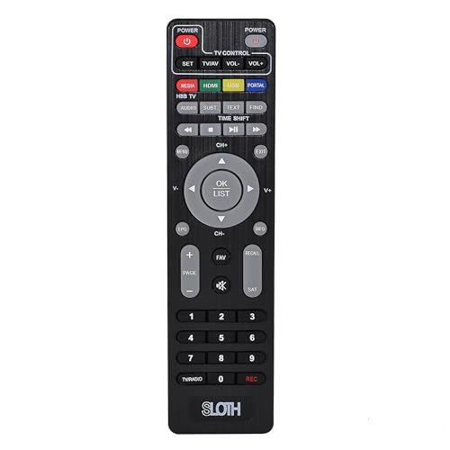Ersatz Fernbedienung für Opticum Sloth Classic Combo Mini Hybrid HD HDTV Digital Sat Satelliten Receiver Empfänger Ersatz Fernbedienung für Opticum Sloth Classic Combo Mini Hybrid HD HDTV Digital Sat Satelliten Receiver Empfänger von LogiSat