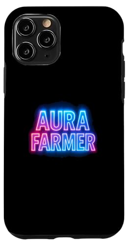 Lustiger Meme Spruch Aura Farmer Anime Fan Hülle für iPhone 11 Pro Lustiger Meme Spruch Aura Farmer Anime Fan Hülle für iPhone 11 Pro von Logiamerch Funny
