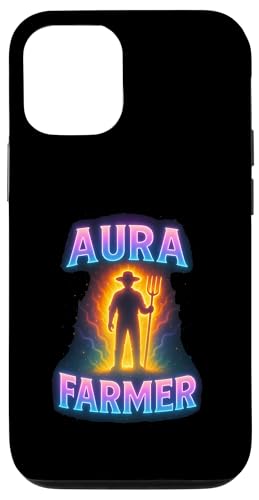 Lustiger Meme Spruch Aura Farmer Anime Fan Hülle für iPhone 12/12 Pro von Logiamerch Funny