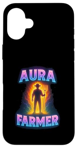 Lustiger Meme Spruch Aura Farmer Anime Fan Hülle für iPhone 16 Plus Lustiger Meme Spruch Aura Farmer Anime Fan Hülle für iPhone 16 Plus von Logiamerch Funny