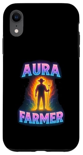 Lustiger Meme Spruch Aura Farmer Anime Fan Hülle für iPhone XR Lustiger Meme Spruch Aura Farmer Anime Fan Hülle für iPhone XR von Logiamerch Funny