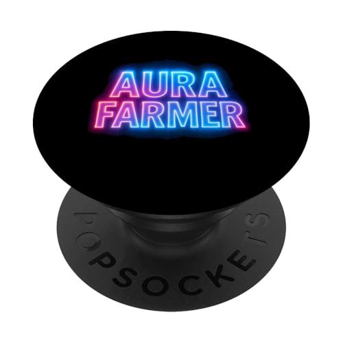 Lustiger Meme Spruch Aura Farmer Anime Fan PopSockets Klebender PopGrip Lustiger Meme Spruch Aura Farmer Anime Fan PopSockets Klebender PopGrip von Logiamerch Funny