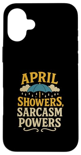 Lustiger Spruch, Aprilduschen und Sarkasmus Hülle für iPhone 16 Plus Lustiger Spruch, Aprilduschen und Sarkasmus Hülle für iPhone 16 Plus von Logiamerch Funny