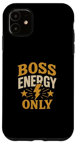 Motivierende Denkweise, Nur Boss-Energie, Erfolg Hülle für iPhone 11 Motivierende Denkweise, Nur Boss-Energie, Erfolg Hülle für iPhone 11 von Logiamerch Motivational