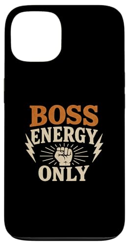 Motivierende Denkweise, Nur Boss-Energie, Erfolg Hülle für iPhone 13 von Logiamerch Motivational