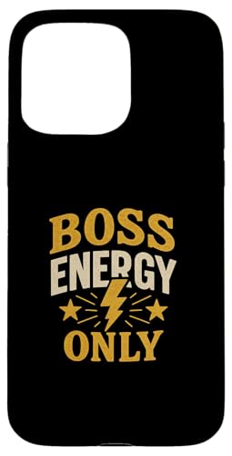 Motivierende Denkweise, Nur Boss-Energie, Erfolg Hülle für iPhone 15 Pro Max Motivierende Denkweise, Nur Boss-Energie, Erfolg Hülle für iPhone 15 Pro Max von Logiamerch Motivational