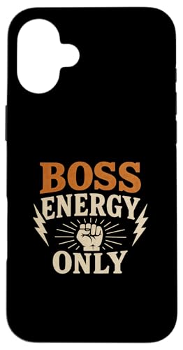 Motivierende Denkweise, Nur Boss-Energie, Erfolg Hülle für iPhone 16 Plus Motivierende Denkweise, Nur Boss-Energie, Erfolg Hülle für iPhone 16 Plus von Logiamerch Motivational