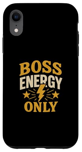 Motivierende Denkweise, Nur Boss-Energie, Erfolg Hülle für iPhone XR Motivierende Denkweise, Nur Boss-Energie, Erfolg Hülle für iPhone XR von Logiamerch Motivational