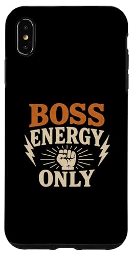 Motivierende Denkweise, Nur Boss-Energie, Erfolg Hülle für iPhone XS Max Motivierende Denkweise, Nur Boss-Energie, Erfolg Hülle für iPhone XS Max von Logiamerch Motivational