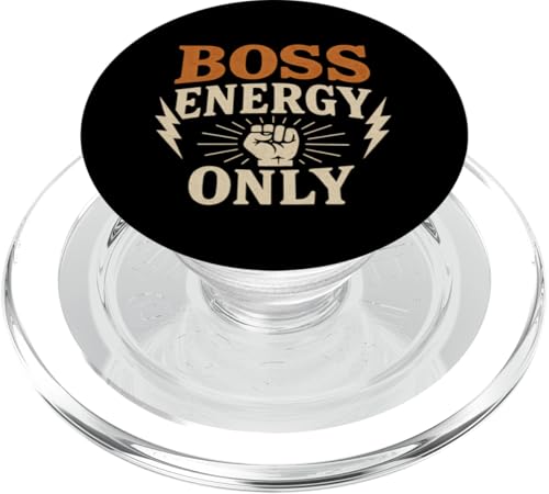 Motivierende Denkweise, Nur Boss-Energie, Erfolg PopSockets PopGrip für MagSafe Motivierende Denkweise, Nur Boss-Energie, Erfolg PopSockets PopGrip für MagSafe von Logiamerch Motivational