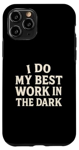 Night Person Worker, Bestes Werk im Dunkeln, Midnight Hustle Hülle für iPhone 11 Pro Night Person Worker, Bestes Werk im Dunkeln, Midnight Hustle Hülle für iPhone 11 Pro von Logiamerch Motivational