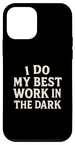 Night Person Worker, Bestes Werk im Dunkeln, Midnight Hustle Hülle für iPhone 12 mini von Logiamerch Motivational