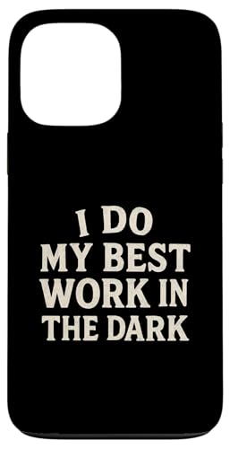 Night Person Worker, Bestes Werk im Dunkeln, Midnight Hustle Hülle für iPhone 13 Pro Max Night Person Worker, Bestes Werk im Dunkeln, Midnight Hustle Hülle für iPhone 13 Pro Max von Logiamerch Motivational