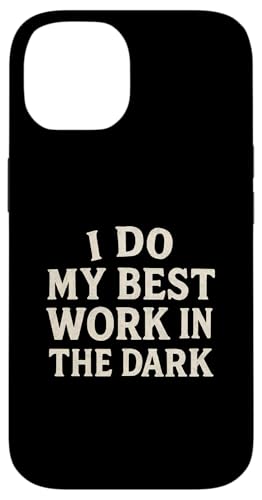 Night Person Worker, Bestes Werk im Dunkeln, Midnight Hustle Hülle für iPhone 14 Night Person Worker, Bestes Werk im Dunkeln, Midnight Hustle Hülle für iPhone 14 von Logiamerch Motivational
