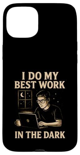 Night Person Worker, Bestes Werk im Dunkeln, Midnight Hustle Hülle für iPhone 15 Plus Night Person Worker, Bestes Werk im Dunkeln, Midnight Hustle Hülle für iPhone 15 Plus von Logiamerch Motivational