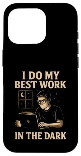 Night Person Worker, Bestes Werk im Dunkeln, Midnight Hustle Hülle für iPhone 16 Pro Night Person Worker, Bestes Werk im Dunkeln, Midnight Hustle Hülle für iPhone 16 Pro von Logiamerch Motivational