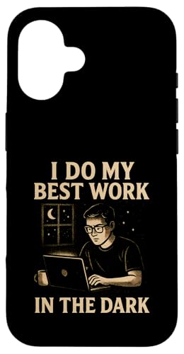 Night Person Worker, Bestes Werk im Dunkeln, Midnight Hustle Hülle für iPhone 16 Night Person Worker, Bestes Werk im Dunkeln, Midnight Hustle Hülle für iPhone 16 von Logiamerch Motivational
