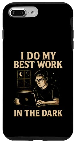 Night Person Worker, Bestes Werk im Dunkeln, Midnight Hustle Hülle für iPhone 7 Plus/8 Plus von Logiamerch Motivational