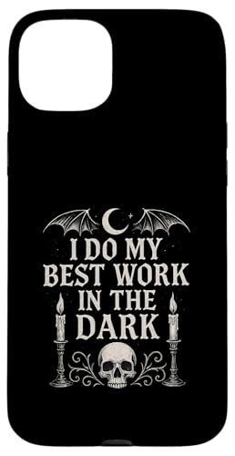 Night Person Worker, Bestes Werk im dunklen gotischen Stil Hülle für iPhone 15 Plus von Logiamerch Motivational
