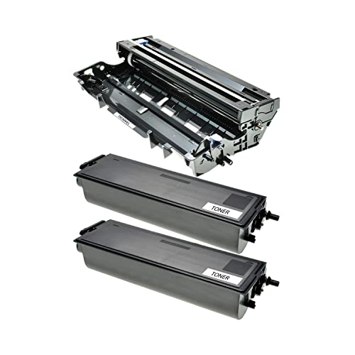 Logic-Seek 2 Toner + Trommel kompatibel für Brother TN-7600 XL DR-7000 DCP-8020 D DN HL-1600 1630 1640 1650 1670 1850 5030 5040 5050 DX E NE NTR PS DN N NLT Series LT MFC-8420 D DN von Logic-Seek