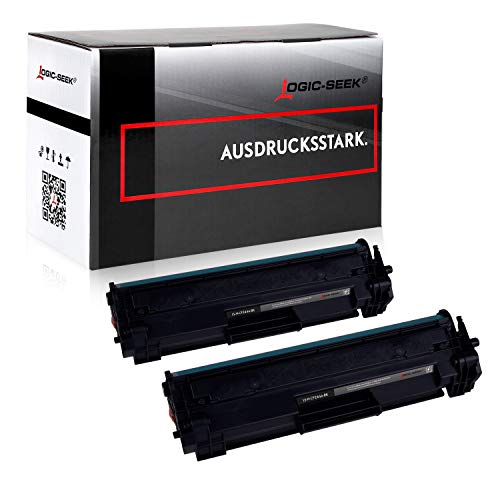 Logic-Seek 2X Toner kompatibel für HP 44A CF244A für Laserjet Pro MFP M15a M15W M28a M28W Dopplpack von Logic-Seek
