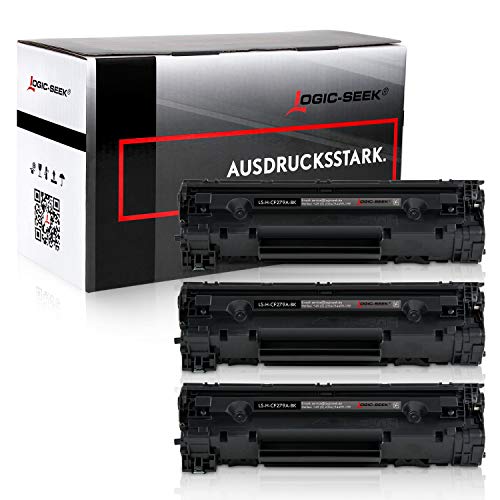 Logic-Seek 3X Toner kompatibel für CF279-A 79A für HP Laserjet Pro M12w M12a M26a M26nw Serie von Logic-Seek