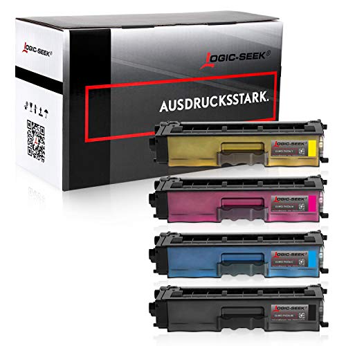 Logic-Seek 4 Toner kompatibel für Brother TN-326 HL-L8250CDN DCP-8400 8450 CDN CDW HL-8250 8300 8350 CDN Series CDW CDWT MFC-8600 8650 8850 CDW von Logic-Seek