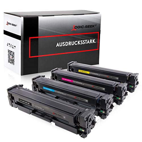 Logic-Seek 4 Toner kompatibel mit Canon I-Sensys MF-631 632 634 635 636 LBP-611 612 613 - 045 von Logic-Seek